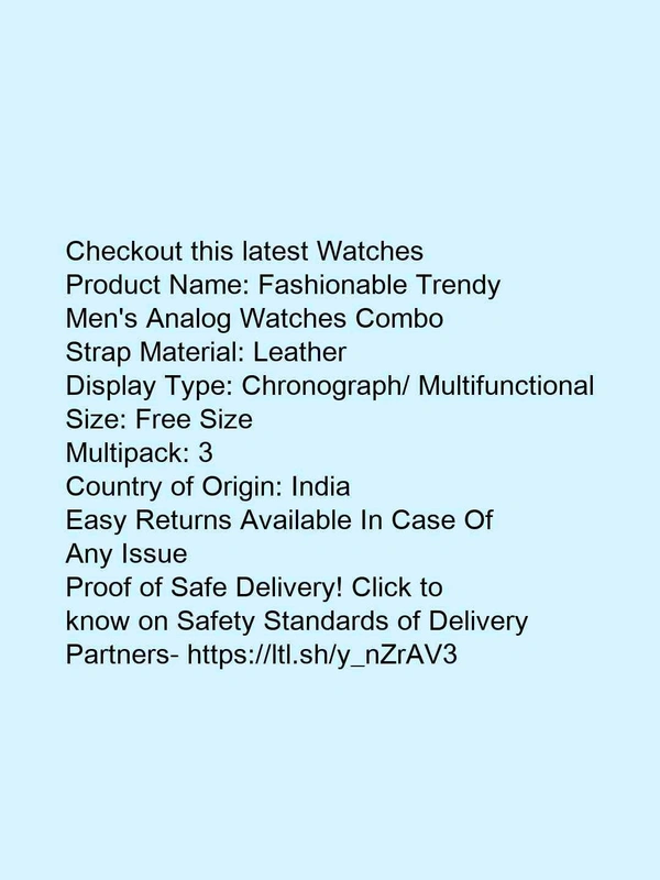 Checkout this latest Watches - free