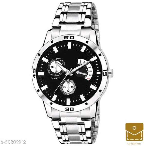 Men's Metal Watch*Strap Material  - free