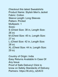Stylish Men's Jacket - xl