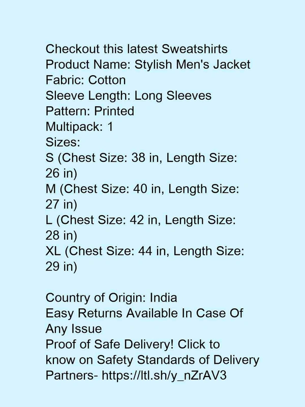 Stylish Men's Jacket - xl