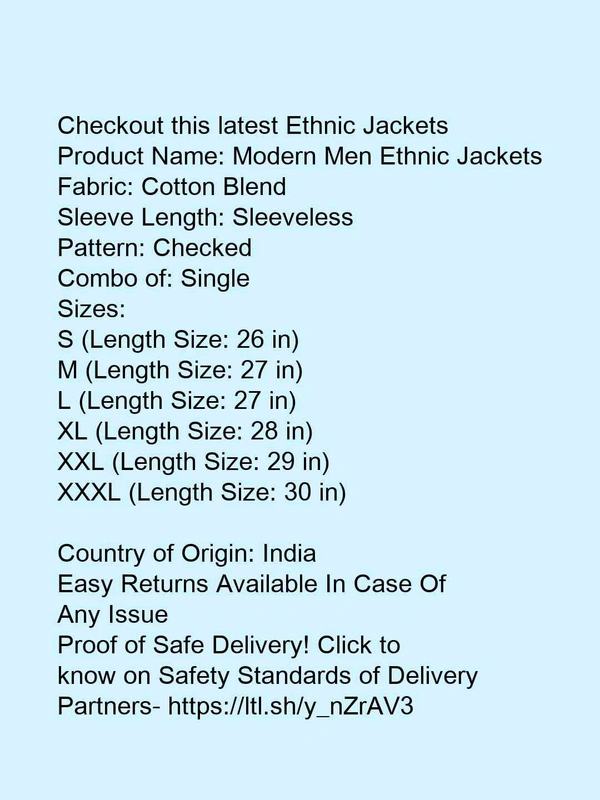 *Modern Men Ethnic Jackets* - xxl