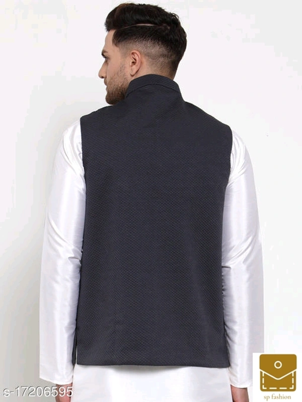 Jompers Men's Woven Nehru Jacket - xl
