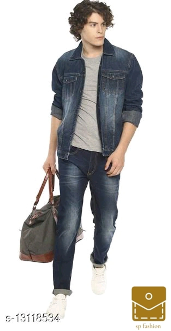 Denim Jacket for Men* - m