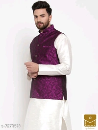 Branded Men Premium Quality Nehru Jacket.(House of Jompers) - m