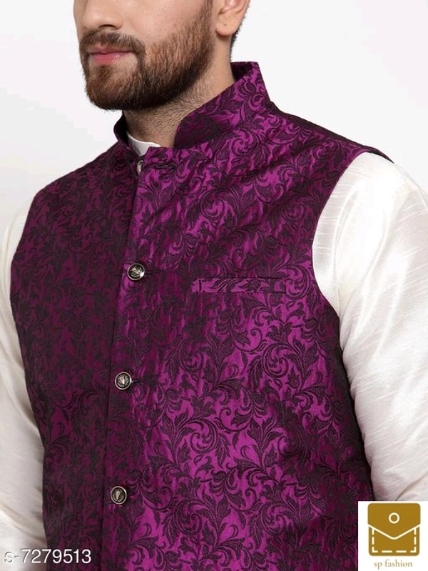 Branded Men Premium Quality Nehru Jacket.(House of Jompers) - m