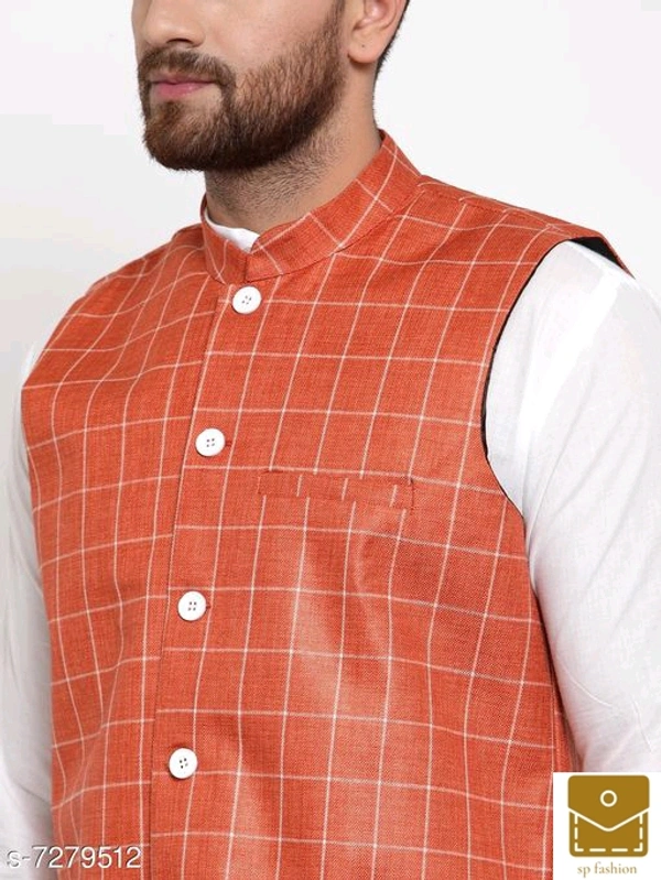 Branded Men Premium Quality Nehru Jacket.(House of Jompers) - m