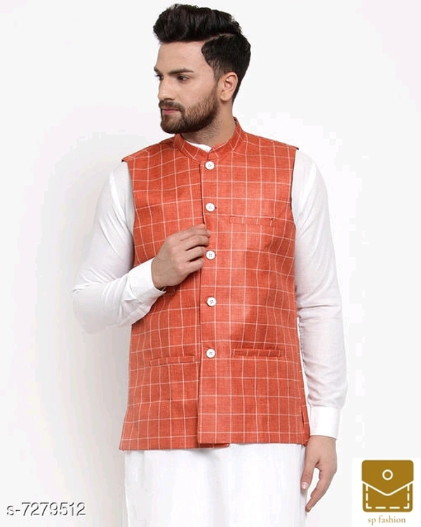Branded Men Premium Quality Nehru Jacket.(House of Jompers) - xxl