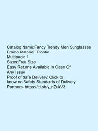 Stylish Sunglasses For Men - free, red