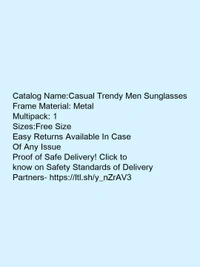 SUNGLASS FOR MEN'S  - free, Blue