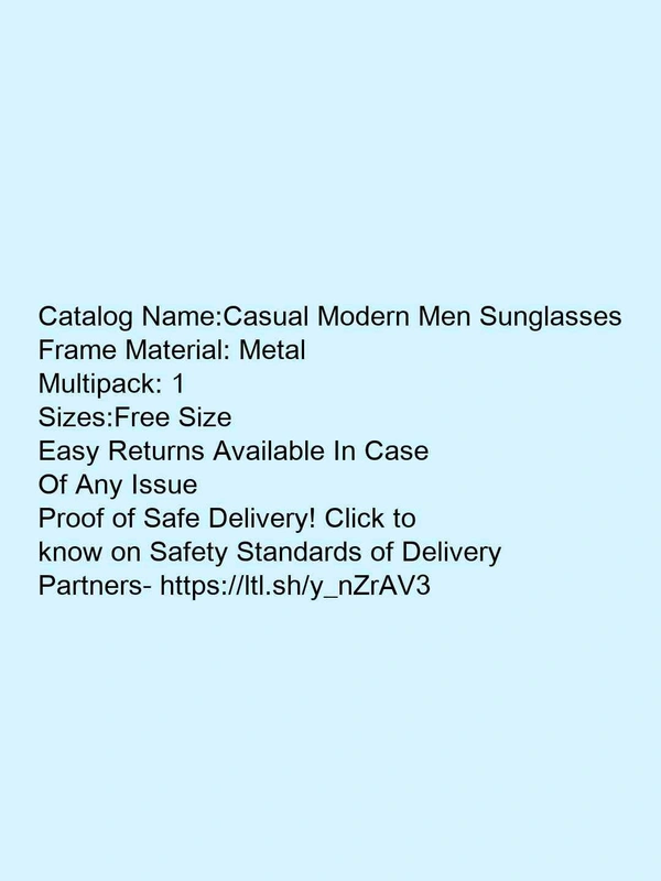 *Casual Modern Men Sunglasses* - free, red