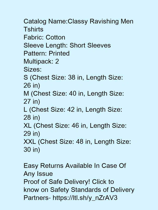 Comfy Elegant Men Tshirts - xl