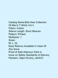 *Elite New Collection Of Men's T-Shirts Vol 4* - l