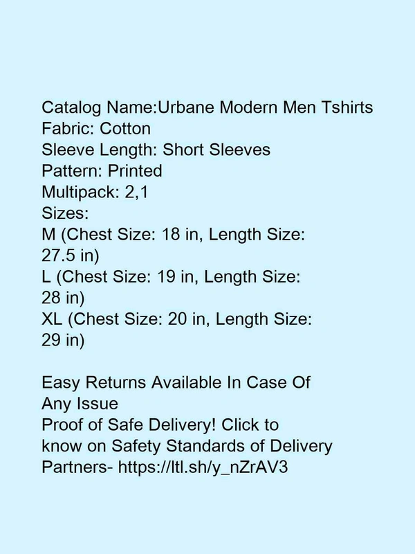 Urbane Modern Men Tshirts - xxl