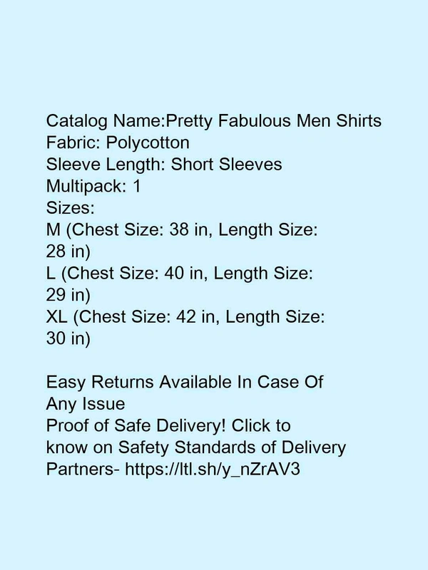*Pretty Fabulous Men Shirts* - xl