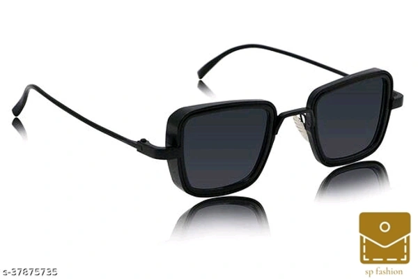 Fashionable Unique Men Sunglasses* - free, black
