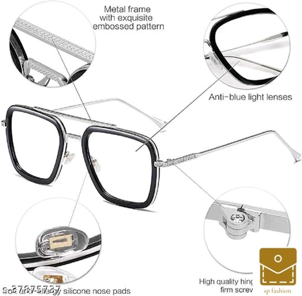 Fashionable Unique Men Sunglasses* - free, black