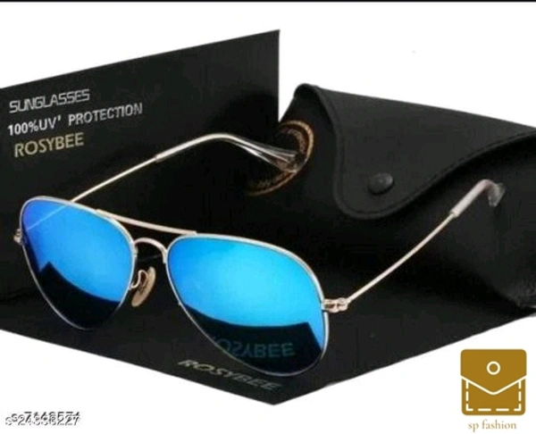 Casual Latest Men Sunglasses* - free, light blue