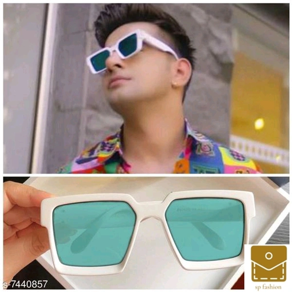 Fashionable Unique Men Sunglasses* - free, blue
