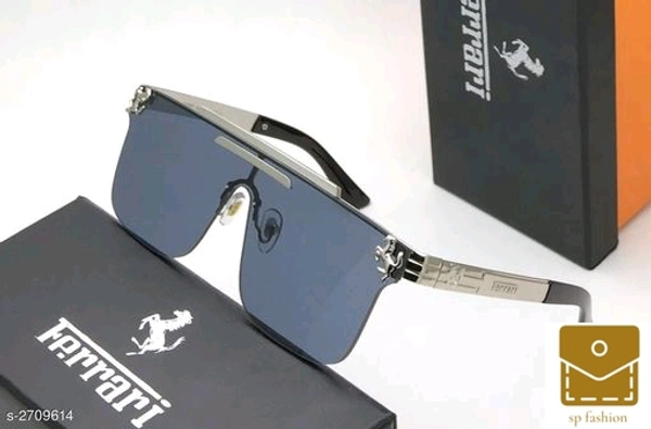 *Divine Standard Stylish Polycarbonate Men's Sunglasses Vol 2* - free, black