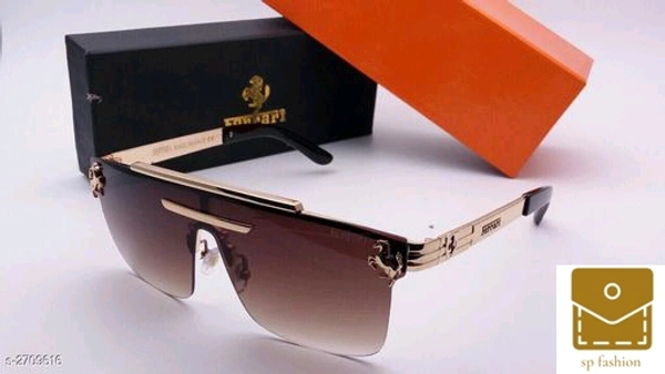 *Divine Standard Stylish Polycarbonate Men's Sunglasses Vol 2* - free, brown