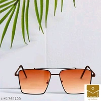 Fancy Latest Men Sunglasses - free, orange