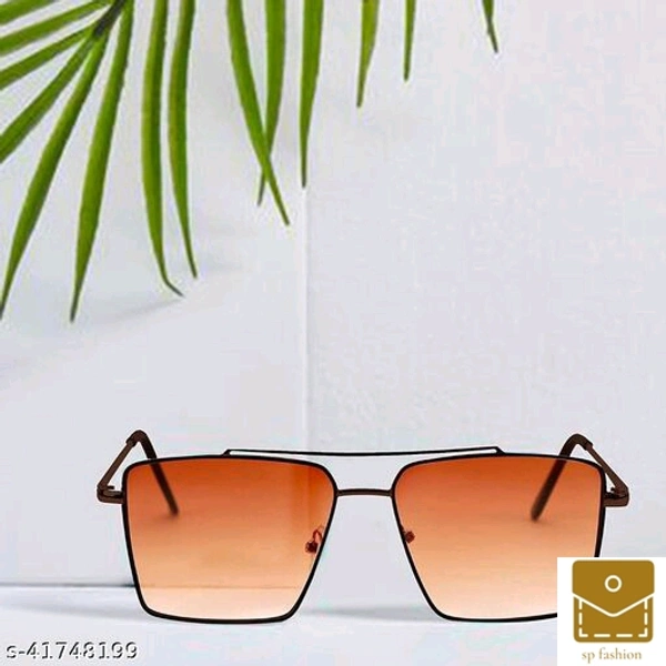 Fancy Latest Men Sunglasses - free, orange