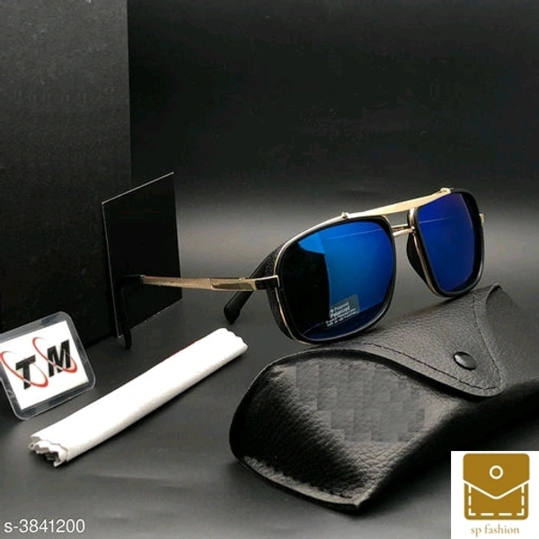 New Desginer Metal Unisex Sunglasses Vol 5* - free, blue