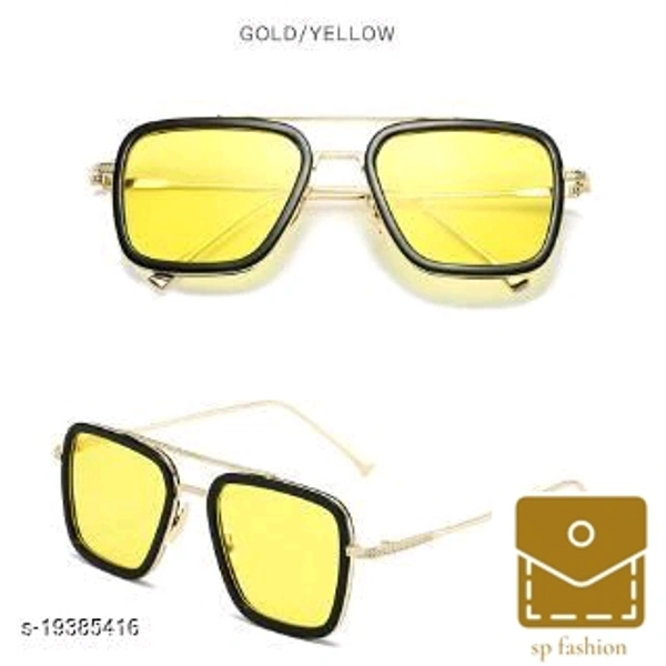 Styles Modern Men Sunglasses* - free, Yellow