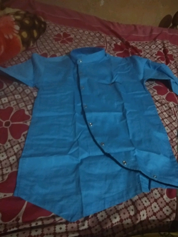 *Fancy Men Kurtas*Fabric: Cotton - m, blue