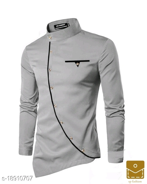 *Fancy Men Kurtas*Fabric: Cotton - m, grey