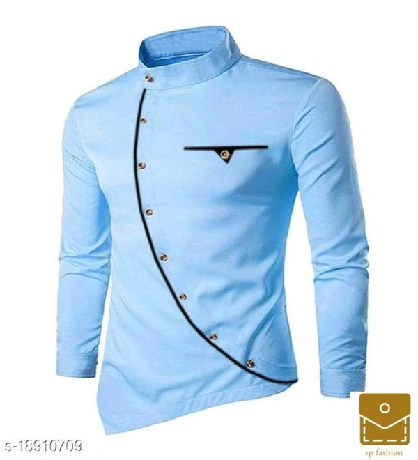 *Fancy Men Kurtas*Fabric: Cotton - l, blue