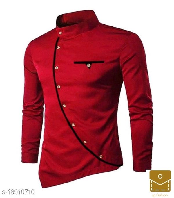 *Fancy Men Kurtas*Fabric: Cotton - l, maroon