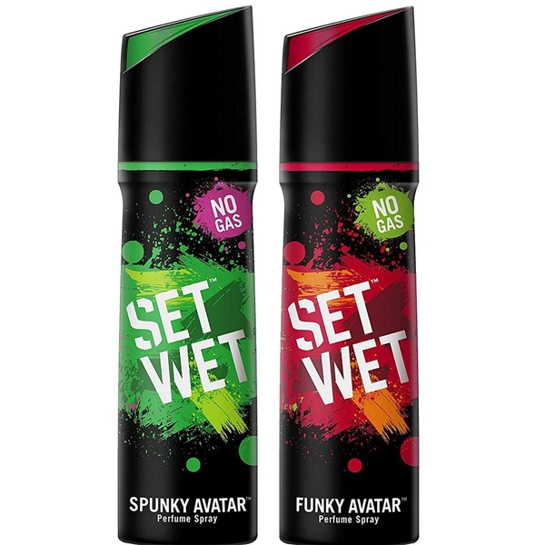 SET WET PERFUMES (COMBO OF TWO)