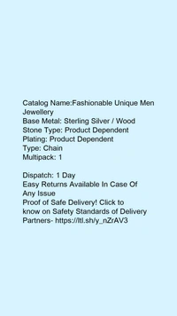 *Fashionable Unique Men Jewellery*