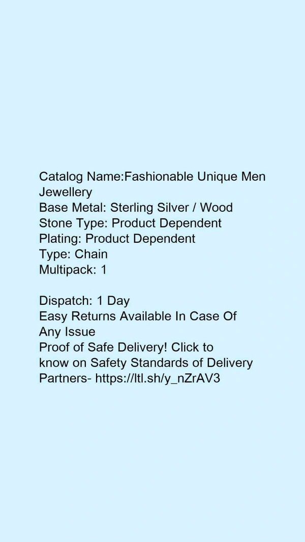 *Fashionable Unique Men Jewellery*