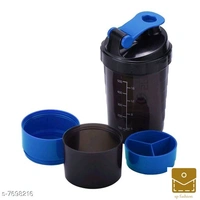 Trendy Water Bottles*Material: Plastic - 500ml, blue