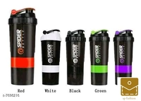 Trendy Water Bottles*Material: Plastic - 500ml, blue