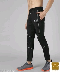 Veltick Men's Lycra Light Green Track Pant - 32