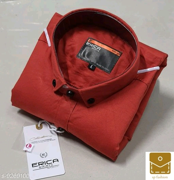 Men's CASUAL LOOK STYLISH SOLID SHIRT - xl