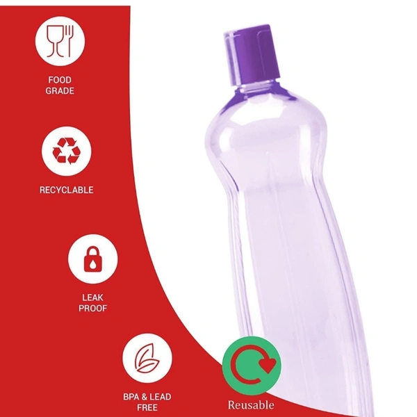 Milton Pet, 6 Pcs Set - Purple, 1000 ml