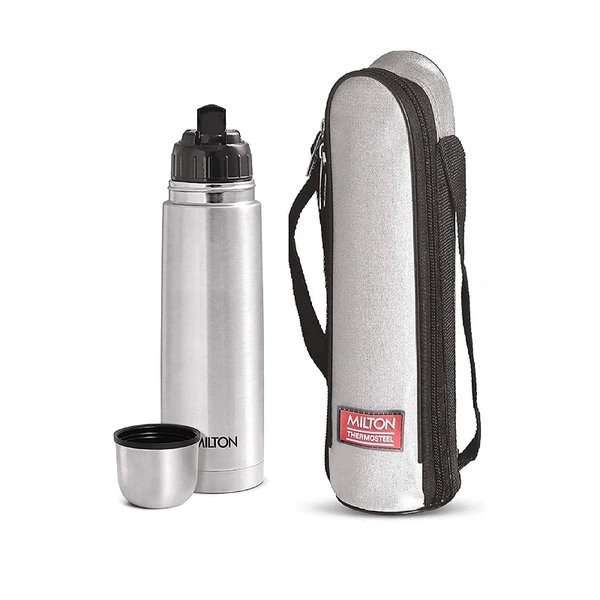 Milton Thermosteel Flip Lid - Silver, 1000 ML