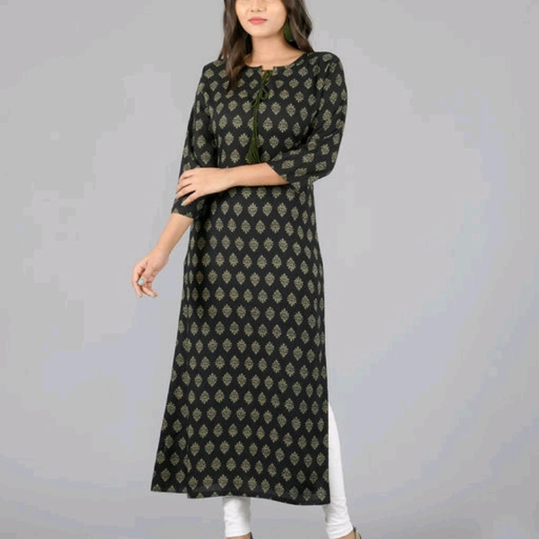 Women's Kurties - Black, S, M, L,XL