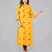 Women's Kurties - Yellow, S
