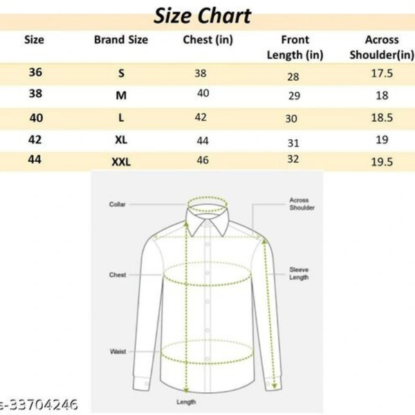 Men's Fashion Shirts - Blue, M
