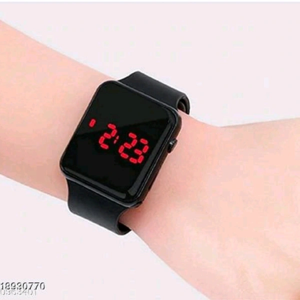 Unique Men's Watch - black, Free Size