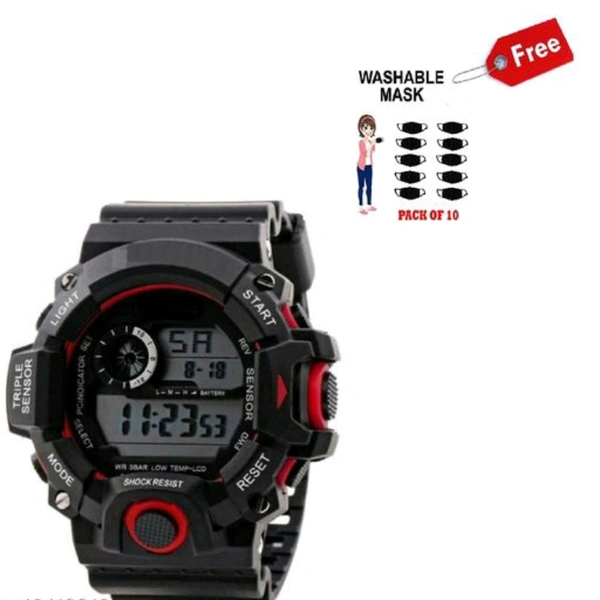 Classic Men's Watch - Blue, Free size