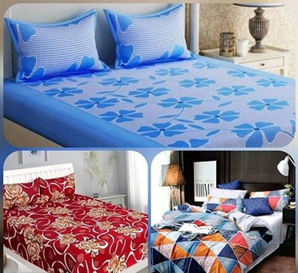 Bedsheets Buy 1 Get 1 Free - Combo 5