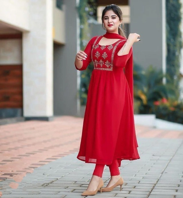 Kurties Gupta Women's - Red, M