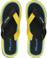Flip Flop Sleeper Men's - 6, Grey+yellow