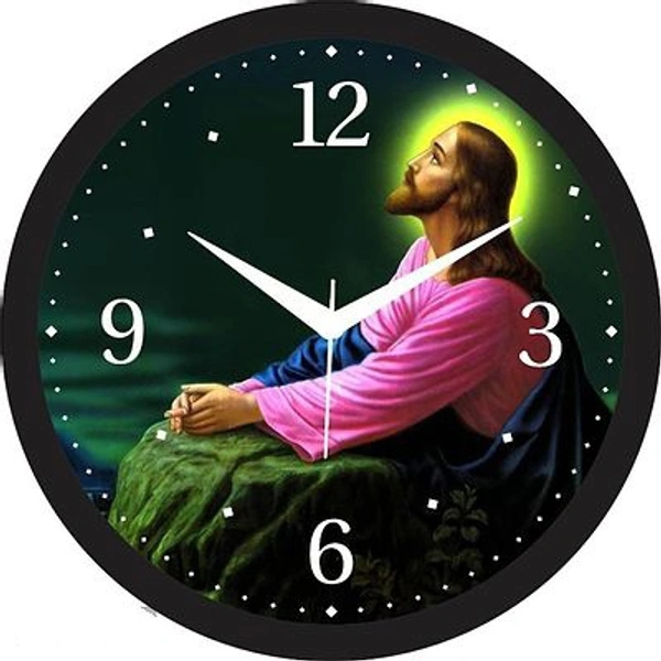 Clock Wall Clock Rounded Design - Design 2